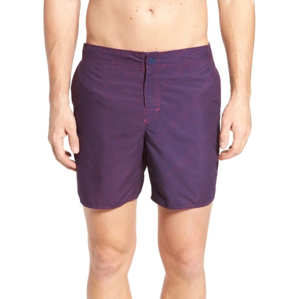 80% OFF! 🌟 NWT Zachary Prell Crane Men’s Swim Trunks 34